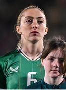 1 December 2023; Megan Connolly of Republic of Ireland before the UEFA Women's Nations League B match between Republic of Ireland and Hungary at Tallaght Stadium in Dublin. Photo by Ben McShane/Sportsfile