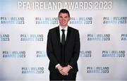2 December 2023; Drogheda United manager Kevin Doherty on arrival at the PFA Ireland Awards 2023 at Anantara The Marker Dublin Hotel in Dublin. Photo by Stephen McCarthy/Sportsfile