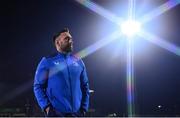 2 December 2023; (EDITORS NOTE: A special effects camera filter was used for this image.) Jack Conan of Leinster walks the pitch before  the United Rugby Championship match between Connacht and Leinster at The Sportsground in Galway. Photo by Sam Barnes/Sportsfile
