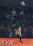2 December 2023; Mack Hansen of  Connacht warms up before the United Rugby Championship match between Connacht and Leinster at The Sportsground in Galway. Photo by Sam Barnes/Sportsfile