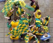 11 July 2004; Donegal fans make their way into Croke park before the match. Bank of Ireland Ulster Senior Football Championship Final, Armagh v Donegal, Croke Park, Dublin. Picture credit; Brian Lawless / SPORTSFILE