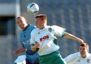 15 July 2004; Tony Grant, Bohemians, in action against Dmitri Kruglov, Levadia Tallinn. UEFA Cup Qualifying, Round 1, Levadia Tallinn v Bohemians, Kadriog Stadium,Tallinn, Estonia. Picture credit; David Maher / SPORTSFILE