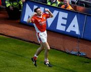 11 July 2004; Armagh's Oisin McConville celebrates after scoring his sides third goal. Bank of Ireland Ulster Senior Football Championship Final, Armagh v Donegal, Croke Park, Dublin. Picture credit; Brian Lawless / SPORTSFILE