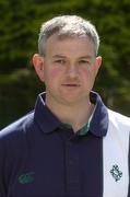 22 May 2004; Bobby Byrne, a member of the Irish Schoolsboys Touring Party, Australia 2004. Mount Herbert Hotel, Dublin. Picture credit; Ray McManus / SPORTSFILE