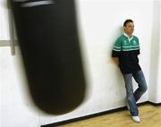 15 July 2004; Irish Middleweight Boxer Andy Lee. Picture credit; Brendan Moran / SPORTSFILE