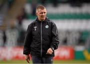 7 September 2013; Shamrock Rovers manager Trevor Croly. Airtricity League Premier Division, Shamrock Rovers v Cork City, Tallaght Stadium, Tallaght, Co. Dublin. Picture credit: Stephen McCarthy / SPORTSFILE