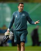 8 September 2013; Republic of Ireland's David Forde during squad training ahead of their 2014 FIFA World Cup Qualifier Group C game against Austria on Tuesday. Republic of Ireland Squad Training, Gannon Park, Malahide, Co. Dublin. Picture credit: David Maher / SPORTSFILE