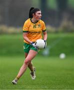 2 December 2023; Laura O'Dowd of Ballinamore Sean O'Heslins during the Currentaccount.ie All-Ireland Ladies Intermediate Club Championship semi-final match between Ballinamore Sean O’Heslins of Leitrim and Steelstown Brian Ógs of Derry at Páirc Sheáin Ui Eislin, Ballinamore, Leitrim. Photo by Ben McShane/Sportsfile