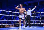 2 December 2023; Jordan Gill after his super-featherweight bout against Michael Conlan at the SSE Arena in Belfast. Photo by Ramsey Cardy/Sportsfile