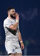 2 December 2023; Robbie Henshaw of Leinster during the United Rugby Championship match between Connacht and Leinster at the Sportsground in Galway. Photo by Harry Murphy/Sportsfile