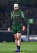 2 December 2023; Mack Hansen of Connacht during the United Rugby Championship match between Connacht and Leinster at the Sportsground in Galway. Photo by Harry Murphy/Sportsfile