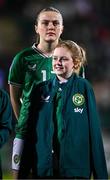 1 December 2023; Tyler Toland of Republic of Ireland before the UEFA Women's Nations League B match between Republic of Ireland and Hungary at Tallaght Stadium in Dublin. Photo by Ben McShane/Sportsfile