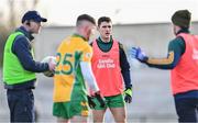 3 December 2023; Daithí Burke of Corofin before the AIB Connacht GAA Football Senior Club Championship final between St Brigid's, Roscommon, and Corofin, Galway, at Dr Hyde Park in Roscommon. Photo by Piaras Ó Mídheach/Sportsfile