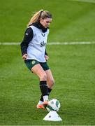 3 December 2023; Jamie Finn during a Republic of Ireland women training session at the FAI National Training Centre in Abbotstown, Dublin. Photo by Stephen McCarthy/Sportsfile