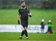 3 December 2023; Referee Seamus Mulvihill during the Currentaccount.ie LGFA All-Ireland Intermediate Club Championship semi-final match between Glanmire, Cork, and Na Fianna, Meath, at Mallow GAA Grounds in Mallow, Cork. Photo by Eóin Noonan/Sportsfile