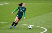 3 December 2023; Abbie Larkin during a Republic of Ireland women training session at the FAI National Training Centre in Abbotstown, Dublin. Photo by Stephen McCarthy/Sportsfile