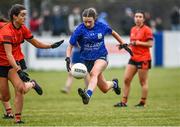 3 December 2023; Ashleagh Sammon of Claremorris during the Currentaccount.ie All-Ireland Ladies Junior Club Championship semi-final match between Claremorris of Mayo and Lavey of Derry at Canon Gibbons Park, Claremorris, Mayo. Photo by Harry Murphy/Sportsfile