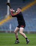 3 December 2023; Conor Sheahan of Ballygunner warms up before the AIB Munster GAA Hurling Senior Club Championship final match between Ballygunner, Waterford, and Clonlara, Clare, at FBD Semple Stadium in Thurles, Tipperrary. Photo by Brendan Moran/Sportsfile