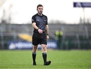 3 December 2023; Referee Barry Judge during the AIB Connacht GAA Football Senior Club Championship final between St Brigid's, Roscommon, and Corofin, Galway, at Dr Hyde Park in Roscommon. Photo by Piaras Ó Mídheach/Sportsfile