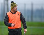 3 December 2023; Na Fianna manager Brian Queeney during the Currentaccount.ie LGFA All-Ireland Intermediate Club Championship semi-final match between Glanmire, Cork, and Na Fianna, Meath, at Mallow GAA Grounds in Mallow, Cork. Photo by Eóin Noonan/Sportsfile