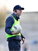 3 December 2023; Corofin manager Kevin Johnson before the AIB Connacht GAA Football Senior Club Championship final between St Brigid's, Roscommon, and Corofin, Galway, at Dr Hyde Park in Roscommon. Photo by Piaras Ó Mídheach/Sportsfile