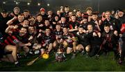 3 December 2023; The Ballygunner team celebrate with the cup after the AIB Munster GAA Hurling Senior Club Championship final match between Ballygunner, Waterford, and Clonlara, Clare, at FBD Semple Stadium in Thurles, Tipperrary. Photo by Brendan Moran/Sportsfile