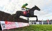 3 December 2023; Perceval Legallois, with Mark Walsh up, during the Bar One Racing Drinmore Novice Steeplechase on day two of the Fairyhouse Winter Festival at Fairyhouse Racecourse in Ratoath, Meath. Photo by Seb Daly/Sportsfile