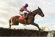 3 December 2023; Fascile Mode, with Michael O'Sullivan up, during the Bar One Racing Royal Bond Novice Hurdle on day two of the Fairyhouse Winter Festival at Fairyhouse Racecourse in Ratoath, Meath. Photo by Seb Daly/Sportsfile