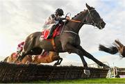 3 December 2023; An Tobar, with Rachael Blackmore up, during the Bar One Racing Royal Bond Novice Hurdle on day two of the Fairyhouse Winter Festival at Fairyhouse Racecourse in Ratoath, Meath. Photo by Seb Daly/Sportsfile