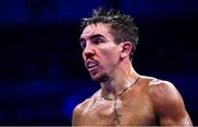 2 December 2023; Michael Conlan during his super-featherweight bout against Jordan Gill at the SSE Arena in Belfast. Photo by Ramsey Cardy/Sportsfile