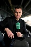 4 December 2023; Football analyst Paddy Andrews in attendance at the 2024 GAAGO match schedule launch at Croke Park in Dublin. Fans can avail of 38 exclusive matches in Ireland for €69 up until December 31st&quot;. Photo by Sam Barnes/Sportsfile