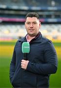 4 December 2023; Hurling analyst John 'Bubbles' O'Dwyer in attendance at the 2024 GAAGO match schedule launch at Croke Park in Dublin. Fans can avail of 38 exclusive matches in Ireland for €69 up until December 31st&quot;. Photo by Sam Barnes/Sportsfile