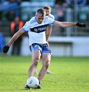 22 October 2023; Johnny Doyle of Allenwood during the Kildare County Intermediate Club Football Championship final between Castledermot and Allenwood at Netwatch Cullen Park in Carlow. Photo by Piaras Ó Mídheach/Sportsfile