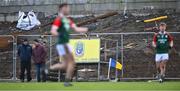 3 December 2023; A general view of the main stand, which is undergoing construction work, during the AIB Connacht GAA Football Senior Club Championship final between St Brigid's, Roscommon, and Corofin, Galway, at Dr Hyde Park in Roscommon. Photo by Piaras Ó Mídheach/Sportsfile