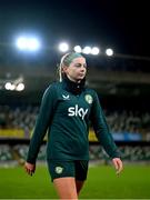 4 December 2023; Hayley Nolan during a Republic of Ireland women training session at the National Football Stadium at Windsor Park in Belfast. Photo by Stephen McCarthy/Sportsfile