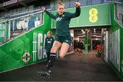 4 December 2023; Ruesha Littlejohn during a Republic of Ireland women training session at the National Football Stadium at Windsor Park in Belfast. Photo by Stephen McCarthy/Sportsfile