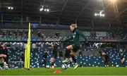 4 December 2023; Diane Caldwell during a Republic of Ireland women training session at the National Football Stadium at Windsor Park in Belfast. Photo by Stephen McCarthy/Sportsfile