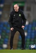 4 December 2023; Interim assistant coach Colin Healy during a Republic of Ireland women training session at the National Football Stadium at Windsor Park in Belfast. Photo by Stephen McCarthy/Sportsfile