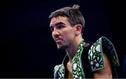 2 December 2023; Michael Conlan before his super-featherweight bout against Jordan Gill at the SSE Arena in Belfast. Photo by Ramsey Cardy/Sportsfile