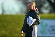 5 December 2023; Forwards coach Andi Kyriacou during Munster rugby squad training at University of Limerick in Limerick. Photo by Eóin Noonan/Sportsfile