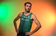5 December 2023; Athlete Kevin Mulcaire pictured at the Crowne Plaza Hotel in Santry, Dublin, ahead of the 2023 European Cross Country Championships at which take place in Brussels on Sunday December 10th 2023. Full Irish team selections available at AthleticsIreland.ie. Photo by Sam Barnes/Sportsfile