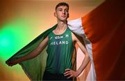 5 December 2023; Athlete Cormac Dalton pictured at the Crowne Plaza Hotel in Santry, Dublin, ahead of the 2023 European Cross Country Championships at which take place in Brussels on Sunday December 10th 2023. Full Irish team selections available at AthleticsIreland.ie. Photo by Sam Barnes/Sportsfile