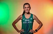 5 December 2023; Athlete Danielle Donegan pictured at the Crowne Plaza Hotel in Santry, Dublin, ahead of the 2023 European Cross Country Championships at which take place in Brussels on Sunday December 10th 2023. Full Irish team selections available at AthleticsIreland.ie. Photo by Sam Barnes/Sportsfile