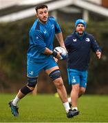 5 December 2023; Will Connors during a Leinster Rugby squad training session at UCD in Dublin. Photo by Brendan Moran/Sportsfile