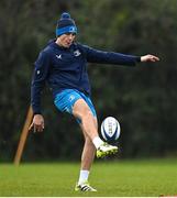 5 December 2023; Sam Prendergast during a Leinster Rugby squad training session at UCD in Dublin. Photo by Brendan Moran/Sportsfile