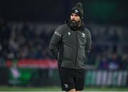 2 December 2023; Connacht Defence coach Scott Fardy before the United Rugby Championship match between Connacht and Leinster at The Sportsground in Galway. Photo by Sam Barnes/Sportsfile