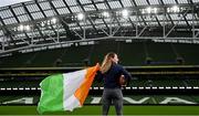 7 December 2023; Phoebe Schecter poses for a portrait as she joins the Aer Lingus College Football Classic as an official Ambassador ahead of the 2024 clash between Georgia Tech and Florida State University in the Aviva Stadium on August 24th 2024. Photo by David Fitzgerald/Sportsfile