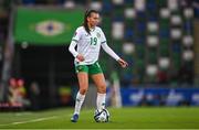 5 December 2023; Abbie Larkin of Republic of Ireland during the UEFA Women's Nations League B match between Northern Ireland and Republic of Ireland at the National Football Stadium at Windsor Park in Belfast. Photo by Stephen McCarthy/Sportsfile
