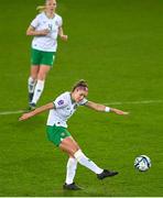 5 December 2023; Caitlin Hayes of Republic of Ireland during the UEFA Women's Nations League B match between Northern Ireland and Republic of Ireland at the National Football Stadium at Windsor Park in Belfast. Photo by Ramsey Cardy/Sportsfile