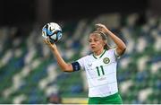 5 December 2023; Katie McCabe of Republic of Ireland during the UEFA Women's Nations League B match between Northern Ireland and Republic of Ireland at the National Football Stadium at Windsor Park in Belfast. Photo by Ramsey Cardy/Sportsfile